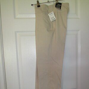Counterparts Stretch Pants Size M Beige Mid Rise Boot Cut NWT